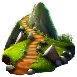 Mountain Trail Path PNG 16 PNG