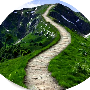 Mountain Trail Path Png Mej PNG image