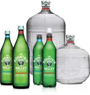 Mountain Valley Spring Water Collection PNG
