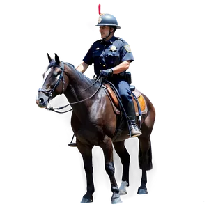 Mounted Police Officer PNG 34 PNG
