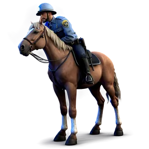 Mounted Police Officer Png 57 PNG image