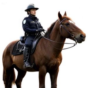 Mounted Police Officer Png 82 PNG image