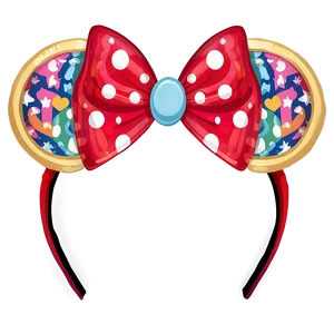 Mouse Ears With Bows PNG 17 PNG