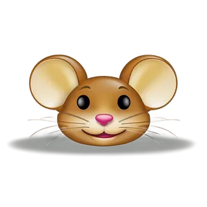 Mouse Emoji PNG Edg