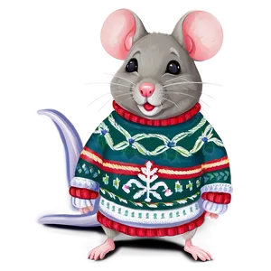 Mouse In Sweater PNG 17 PNG