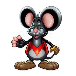 Mouse Mascot PNG Foa64