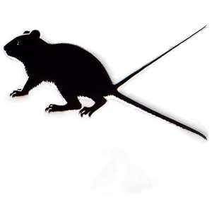 Mouse Silhouette PNG 05042024