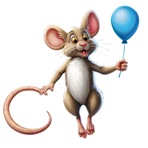 Mouse With Balloon PNG 42 PNG