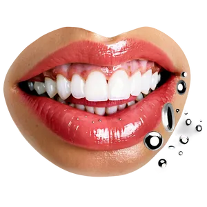Mouth With Piercing Png 05242024 PNG image