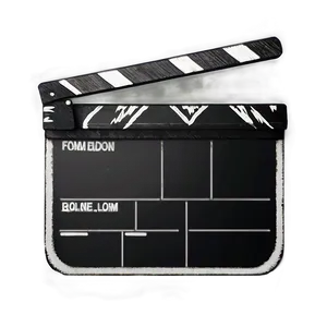 Movie Clapper Film Slate Png 06262024 PNG image