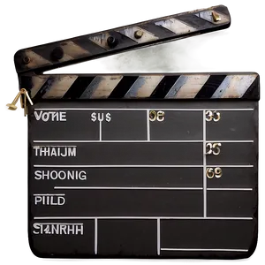 Movie Clapper Film Slate Png Gdq1 PNG image