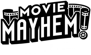 Movie Mayhem Outdoor Cinema Logo PNG image