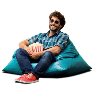 Movie Night Beanbag Must-have PNG 76 PNG
