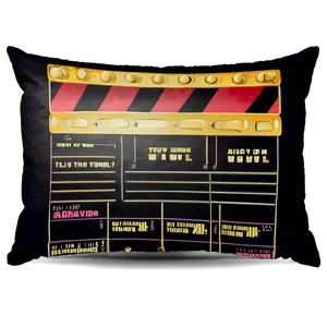 Movie Theme Throw Pillows PNG 6 PNG