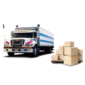Moving Truck House Relocation PNG Ljs