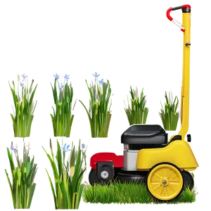 Mowing A PNG image