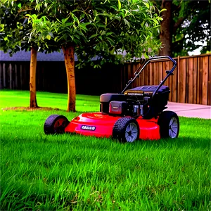 Mowing Around Trees And Shrubs PNG 1 PNG