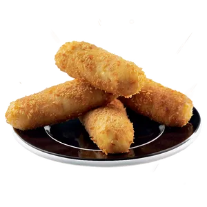 Mozzarella Sticks Plate PNG 06122024