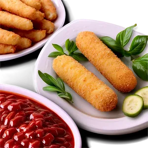 Mozzarella Sticks Platter Png 06122024 PNG image