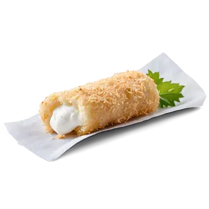 Mozzarella Sticks With Dip PNG Sqr10