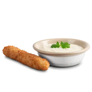 Mozzarella Sticks With Garlic Dip PNG 06122024 PNG