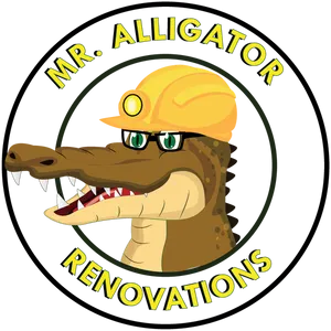 Mr Alligator Renovations Logo PNG image