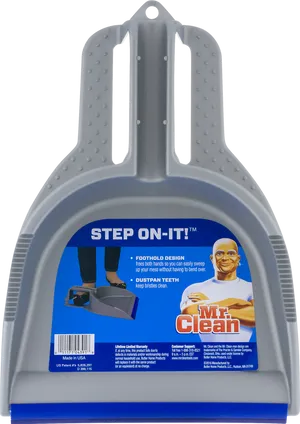 Mr Clean Step On It Dustpan PNG image