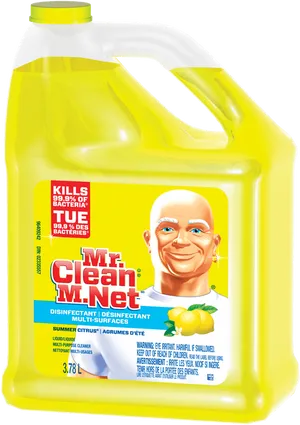 Mr Clean Summer Citrus Disinfectant PNG image