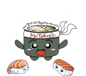 Mr Tokyo Unlimited Sushi Hibachi Logo PNG image