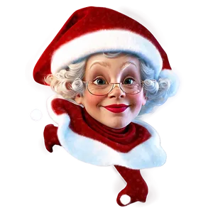 Mrs Claus A PNG image