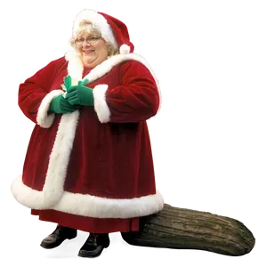 Mrs Claus Holiday Spirit PNG 19