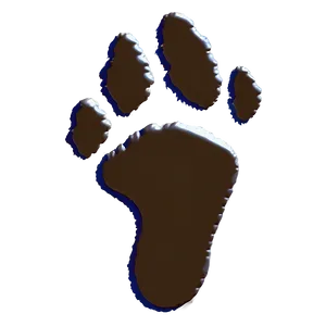 Mud Splatter Footprint Png 06262024 PNG image