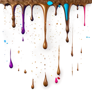 Mud Splatter With Drops PNG 06262024