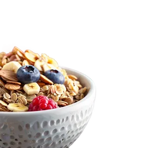 Muesli Breakfast Bowl PNG Qbj24 PNG