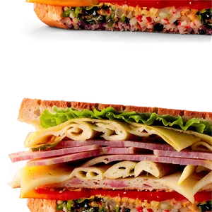 Muffuletta Sandwich PNG 12