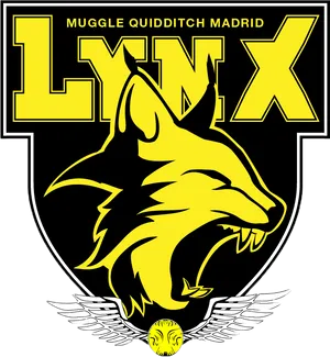 Muggle Quidditch Madrid Lynx Logo PNG image