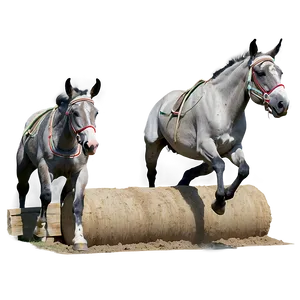 Mule Jumping Obstacle PNG Gpr76 PNG