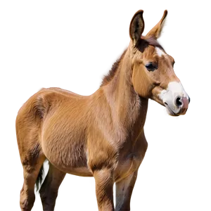 Mule With Foal Bonding PNG 06292024