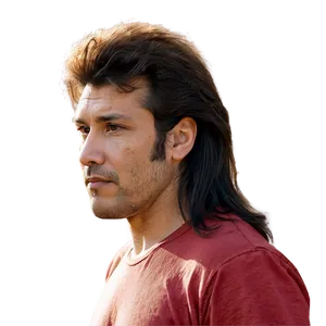 Mullet Silhouette B PNG image