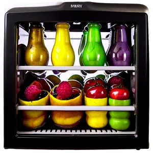 Multi-color Mini Fridge PNG 11