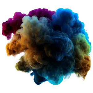 Multi-color Smoke Texture PNG Ijq79 PNG