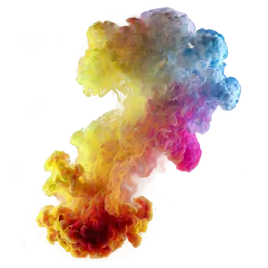 Multi-color Smoke Texture PNG Xqx49 PNG