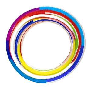 Multi-colored Circle PNG Dkx52