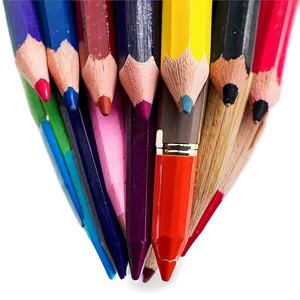 Multi-colored Pencil Set Png Fyd21 PNG image