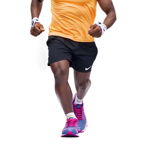 Multi-colored Running Shoe PNG 06132024 PNG