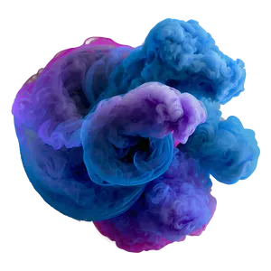 Multi-colored Smoke Swirl PNG 06252024 PNG