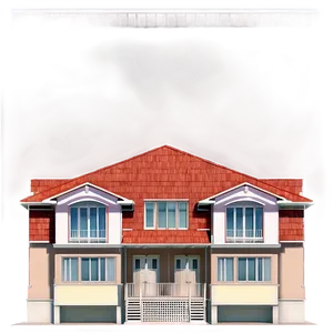 Multi-family Duplex Design PNG Nqc