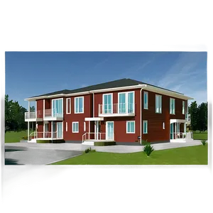 Multi-family Duplex Design Png Vgk PNG image