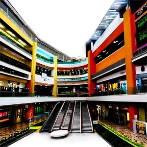 Multi-level Shopping Mall Png 06122024 PNG image