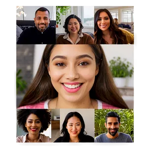 Multi-person Video Call Png Iwb44 PNG image